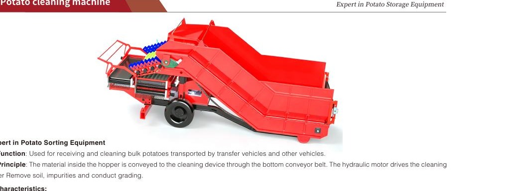 Cleaning, conveying & intake