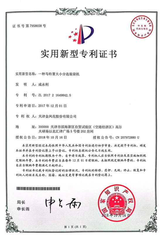 Patent record 03